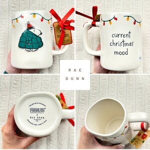 Rae Dunn Peanuts Snoopy Christmas Mug